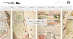 Desktop Screenshot of bda-bund.de